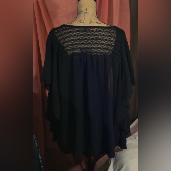 3 ITEM Bundle DRESS, NECKLACE, SHEER RUFFLE CARDIGAN🌷🌷 - Picture 8 of 14